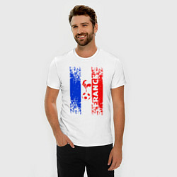 Футболка slim-fit France Team, цвет: белый — фото 2