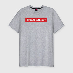 Мужская slim-футболка Supreme: Billie Eilish