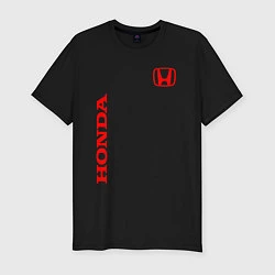 Футболка slim-fit HONDA, цвет: черный