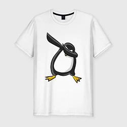 Мужская slim-футболка DAB Pinguin