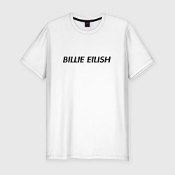 Мужская slim-футболка Billie Eilish
