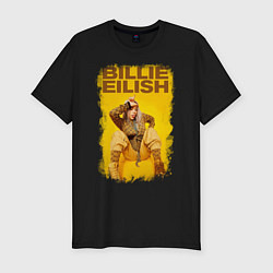 Мужская slim-футболка Billie Eilish