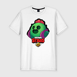 Мужская slim-футболка Brawl Stars