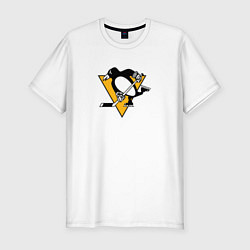 Мужская slim-футболка Pittsburgh Penguins: Evgeni Malkin