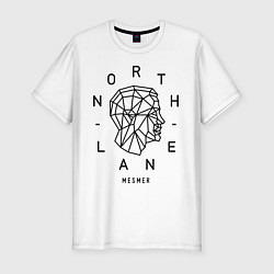 Футболка slim-fit Northlane: Mesmer, цвет: белый