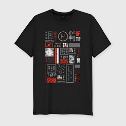 Футболка slim-fit TWENTY ONE PILOTS TOP, цвет: черный