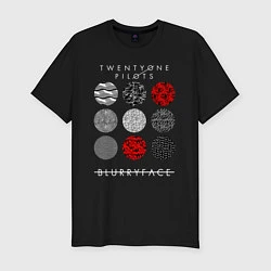 Мужская slim-футболка TOP: Blurryface