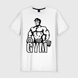 Мужская slim-футболка Gym Men's