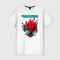Мужская slim-футболка SAMURAI KEANU REEVES