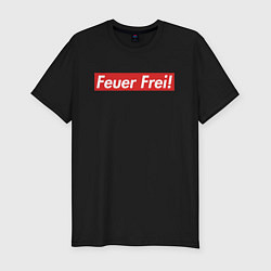 Мужская slim-футболка Feuer Frei!