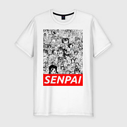 Мужская slim-футболка SENPAI
