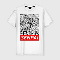 Мужская slim-футболка SENPAI