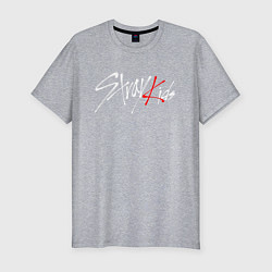 Футболка slim-fit STRAY KIDS FELIX, цвет: меланж