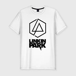 Мужская slim-футболка LINKIN PARK настраиваемый