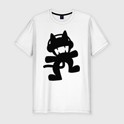 Футболка slim-fit MONSTERCAT, цвет: белый