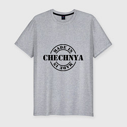 Мужская slim-футболка Made in Chechnya