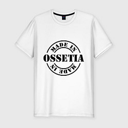Мужская slim-футболка Made in Ossetia