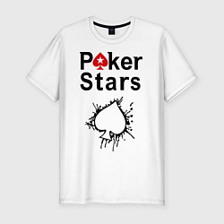 Мужская slim-футболка Poker Stars