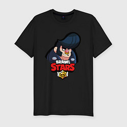 Футболка slim-fit Brawl Stars, цвет: черный