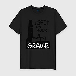 Футболка slim-fit I spit on your grave, цвет: черный