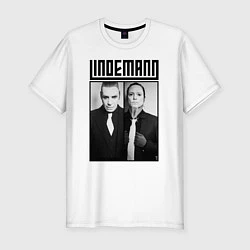 Мужская slim-футболка Lindemann