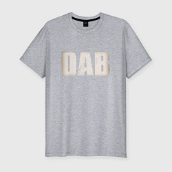 Мужская slim-футболка DAB