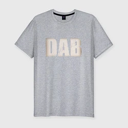 Мужская slim-футболка DAB