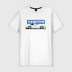 Мужская slim-футболка JDM Legend Nissan 300ZX