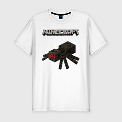 Футболка slim-fit Minecraft, цвет: белый