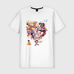 Футболка slim-fit UNDERTALE, цвет: белый