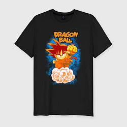 Футболка slim-fit Little Goku, цвет: черный