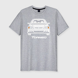 Футболка slim-fit Honda Torneo, цвет: меланж