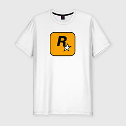 Мужская slim-футболка Rockstar Games