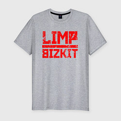 Мужская slim-футболка LIMP BIZKIT