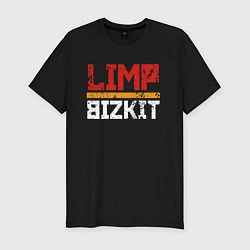 Футболка slim-fit LIMP BIZKIT, цвет: черный