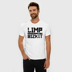 Футболка slim-fit LIMP BIZKIT, цвет: белый — фото 2