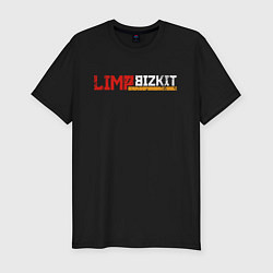 Футболка slim-fit LIMP BIZKIT, цвет: черный