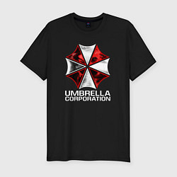 Футболка slim-fit UMBRELLA CORP, цвет: черный