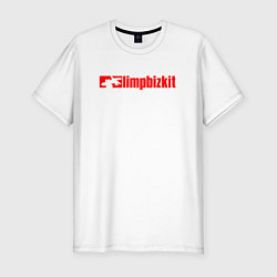 Футболка slim-fit LIMP BIZKIT, цвет: белый