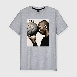 Мужская slim-футболка Kobe - RIP Legend