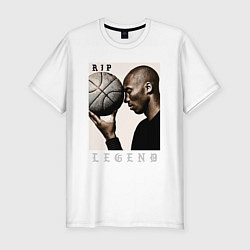 Мужская slim-футболка Kobe - RIP Legend