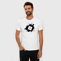 Футболка slim-fit ROBLOX, цвет: белый — фото 2