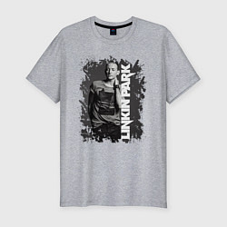 Футболка slim-fit LINKIN PARK, цвет: меланж
