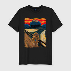 Футболка slim-fit КОРЖИК КРИК, цвет: черный