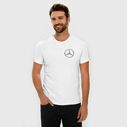 Футболка slim-fit MERCEDES-BENZ, цвет: белый — фото 2