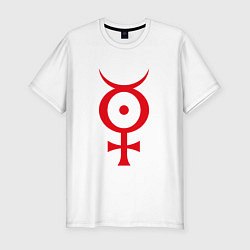 Футболка slim-fit Marilyn Manson, цвет: белый