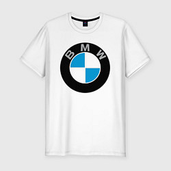 Мужская slim-футболка BMW