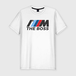 Мужская slim-футболка BMW THE BOSS