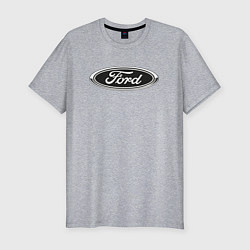 Мужская slim-футболка Ford