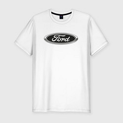 Мужская slim-футболка Ford